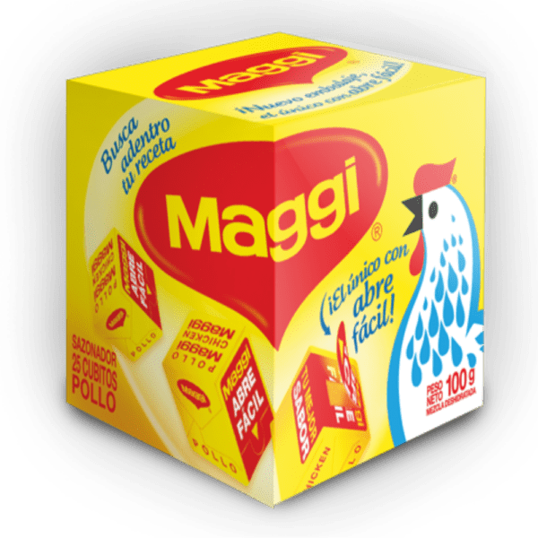 Cubitos de pollo Sazonador Maggi (25 Cubitos)